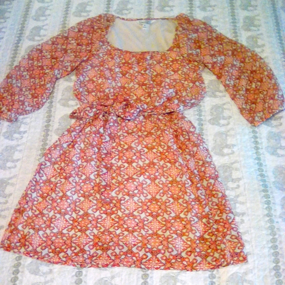 Cute orange dress